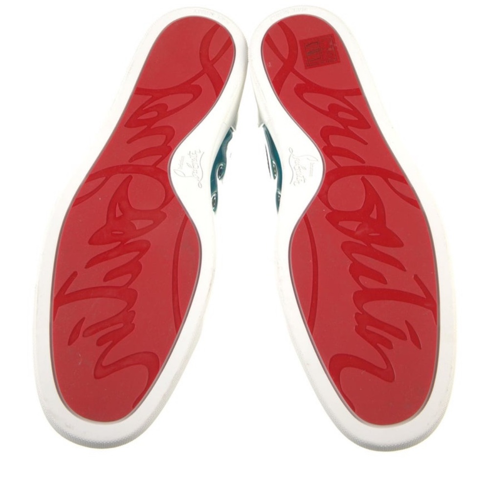 Christian Louboutin Printed High Top Sneakers - Picture 6 of 6